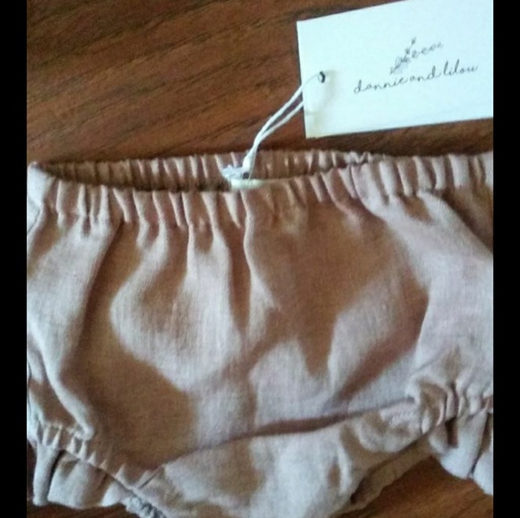 3 to 6 mo bonnet and bloomers - Picture 2 of 4